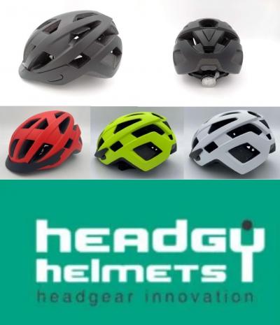 The new HeadGy Caravela helmets with LED light are HERE!