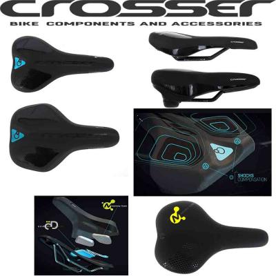 New models of city bicycle seats CROSSER