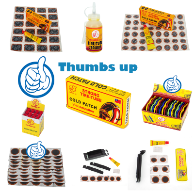 New products THUMBS UP - Bicycle tire repair kits